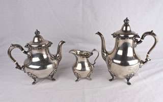 Gorham 3 Piece Sterling Silver Coffee and Tea Serving Set  