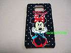 Black Minnie Mouse sit slim case back side cover for Samsung Galaxy 