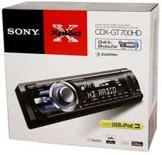 SONY CDX GT700HD CAR CD//IPOD/USB PLAYER+HD RADIO CDXGT700HD  
