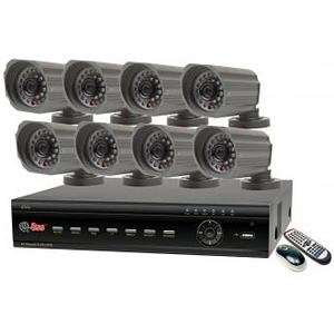 com Q See, 16 CH DVR,500GB HDD, 8 CCD Cam (Catalog Category Security 