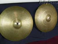 Vintage Zildjian Istanbul 14 HI Hats Cymbals 794g 803g  
