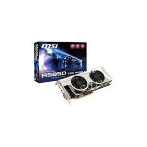 MSI R5850 TWIN FROZR II Radeon HD 5850 Graphics Card   PCI 