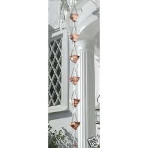 6 Cup Buttercup Rain Chain Measures Over 5 Feet Patio 