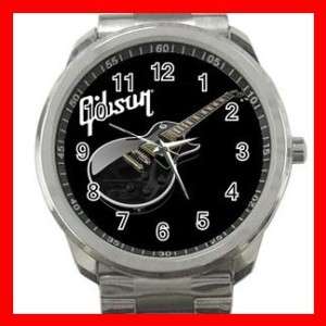 Gibson Les Paul Guitar Band Sports Metal Watch New  