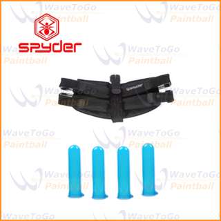 You are bidding on the BRAND NEW Spyder 4+1 Pack Paintball Harness 