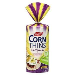  Real Foods Multigrain Corn Thins 5.3oz (Pack of 3 