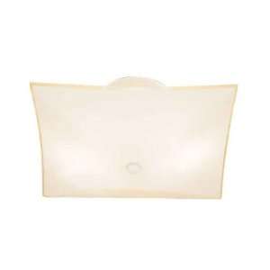   White Replacement White Glass Shade for International Lighting Lamps