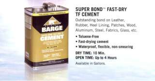 BARGE Super Bond TF CEMENT NEW   Shoe Repair Glue 1G  