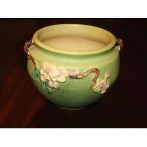 Roseville Pottery Green Apple Blossom