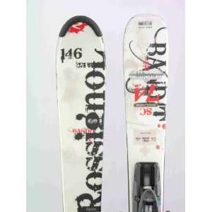  Used Rossignol Bandit SC 74 Intermediate Ski w/Binding B 