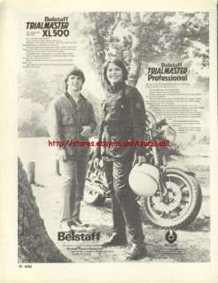 Belstaff Clothing Motorcycle 1979 Magazine Advert #411  