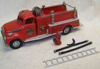 Vintage Tonka fire truck 1950s with accessories original condition 