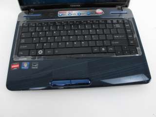 Toshiba Satellite L645D Laptop 250GB HDD 4GB RAM  