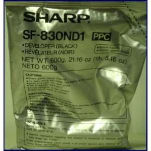  830ND1. Sharp SF 830ND1 Developer for Sharp 7900, 8300, 8400 Copiers 