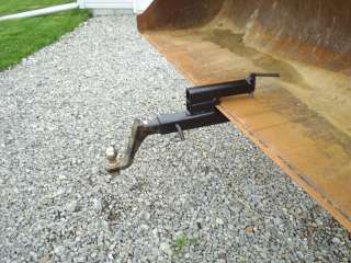 Clamp on Trailer Hitch Receiver Skid Steer Tractor  