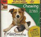 PUPPY SMARTS DOG TRAINING VIDEO CHEWING CD ROM  