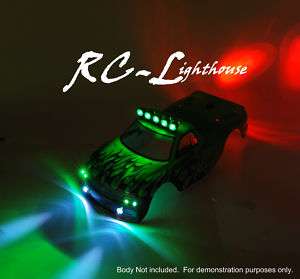 RC LED Light Set Custom for Traxxas HPI Losi PL5G CSTM  
