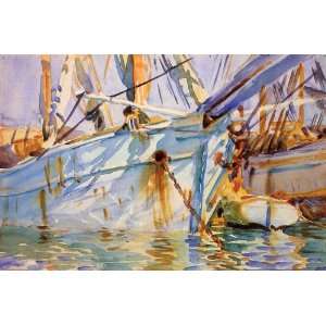 Hand Made Oil Reproduction   John Singer Sargent   32 x 22 inches   In 