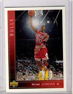 1993 94 Upper Deck #23 Michael Jordan Chicago Bulls HOF  