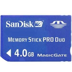  Sony DCR DVD650 Camcorder Memory Card 4GB Memory Stick Pro 