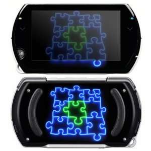 Sony PSP Go Skin Decal Sticker   Neon Puzzle