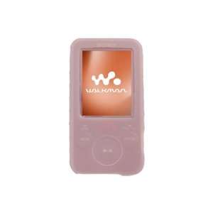  Skque Sony Walkman NWZ E436 Silicone Skin Case Pink SKQUE 