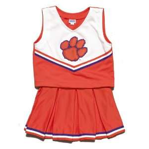  NCAA Cheerdreamer Two Piece Uniform (Orange 2T)