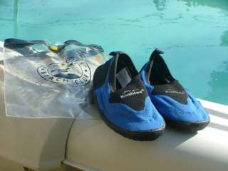 Kooshies® Kids Water Shoes BLUE (Swim, Aqua, Beach)  