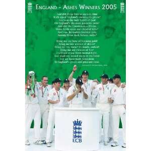  Sport Posters England Cricket Team   Ashes Winners 2005 