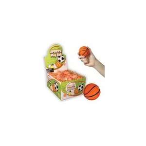   inch Basketball Shaped Stress Balls (12 Pack)