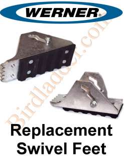 Werner 26 5 Replacement Shoe / Feet Kit   Fiberglass Extension Ladder 