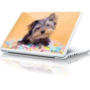  Yorkie Puppy with Candy skin for Apple MacBook 13 inch 