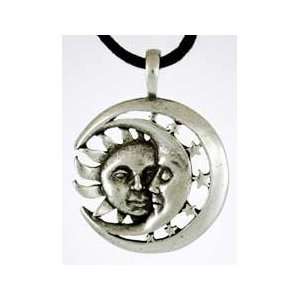  Celestial Repose Sun and Moon Amulet Necklace Everything 