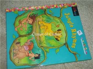 Disney Jungle Rhymes Lion King Tarzan & Jungle Book 9780736411288 