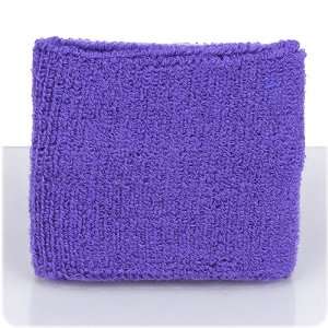  Purple Sweatbands   Wholesale Purple Wristbands Sports 