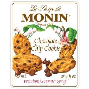 Monin CHOCOLATE CHIP Syrup Grocery & Gourmet Food