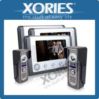 Digital Video Door Phone Intercom 8 Entry Guardian  