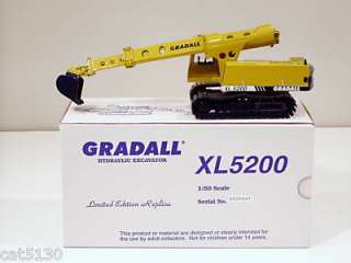 Gradall XL5200 Excavator   1/50   MIB  
