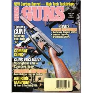 Guns Magazine July 1996 Tommy Gun Editor Cameron Hopkins  