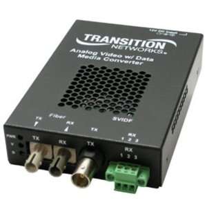  TRANSITION NETWORKS SVIDF2013 110 NA ANALOG CCTV + DATA MC 