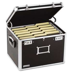  New Vaultz VZ01008   Locking File Chest Storage Box 