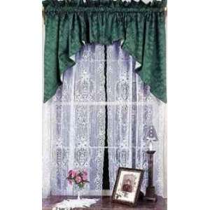  Lydia Scottish Lace Curtains Cotton Lace Narrow Panels 