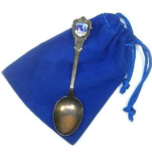 Vintage Silverplated Souvenir Spoon in Gift Bag   Disneyland 