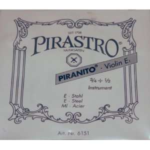  Pirastro Violin String Set   Fits 3/4 and 1/2 Size   1 Set 