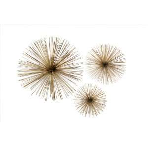  Twos Company Wall Flowers, Set of 3