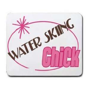  WATER SKIING Chick Mousepad
