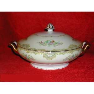  Noritake Alvin #95649 Covered Vegetable   Round Kitchen 