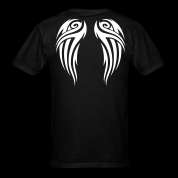 Black tribal wings T Shirts