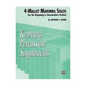  4 Mallet Marimba Solos Musical Instruments