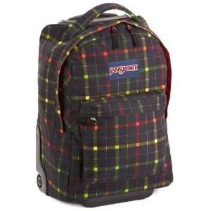 Jansport Superbreak Wheeled Backpack (Black)  Sports 